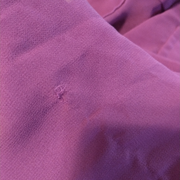 CAbi Purple Passion Sheer Large Blouse - Picture 13 of 13